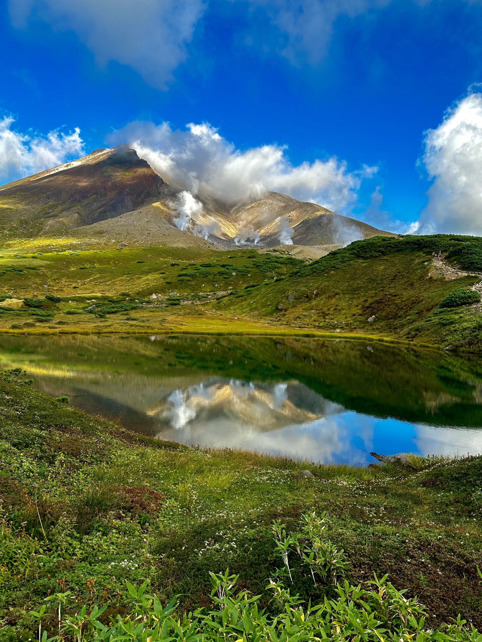 Daisetsuzan National Park Hokkaido Japan mountain peaks