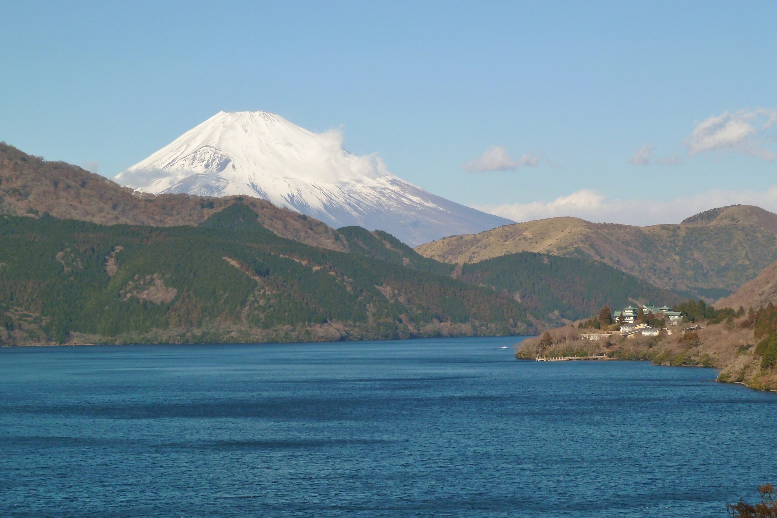 Mount Fuji view from Onshi Hakone Park